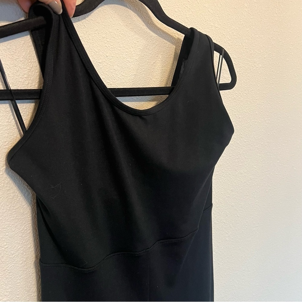 Carbon38 Flow Jumpsuit Black Activewear Workout Women’s Medium View 5
